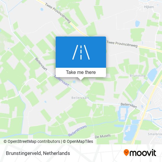 Brunstingerveld map