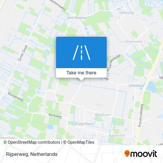 Rijperweg map