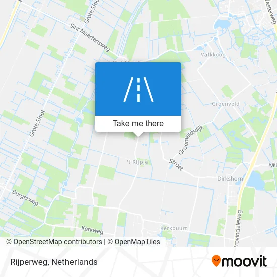 Rijperweg Karte