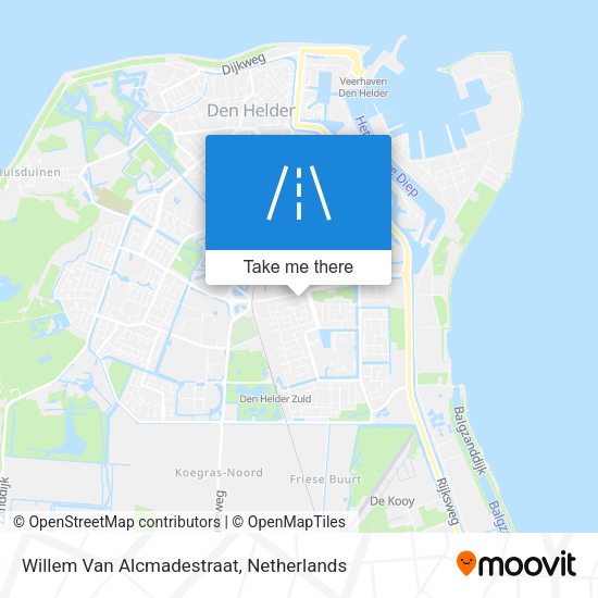 Willem Van Alcmadestraat map