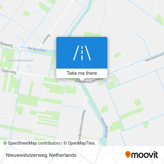 Nieuwesluizerweg map