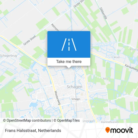 Frans Halsstraat map