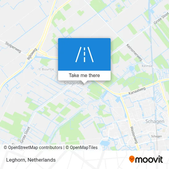 Leghorn map