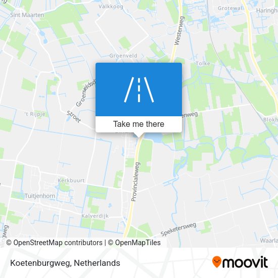 Koetenburgweg map