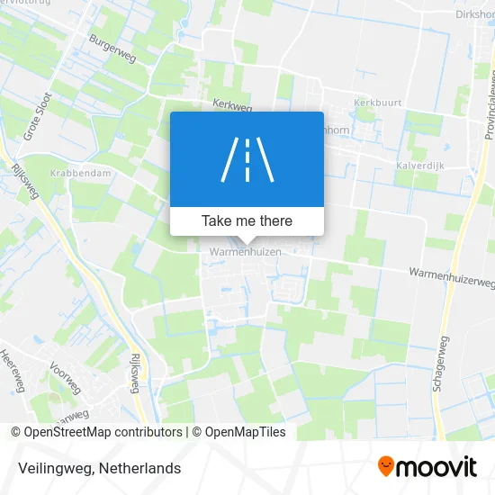 Veilingweg map
