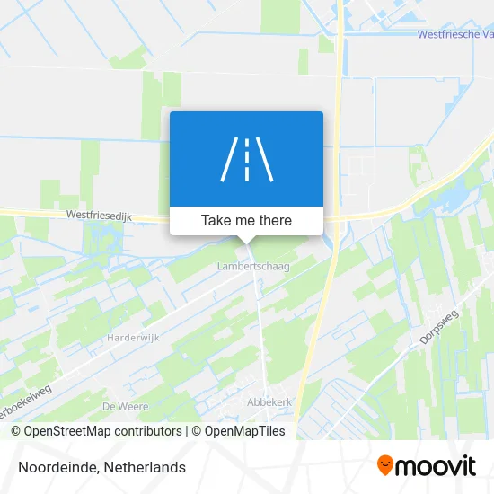 Noordeinde map