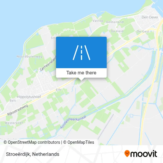 Stroeërdijk map
