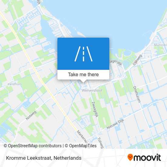Kromme Leekstraat map