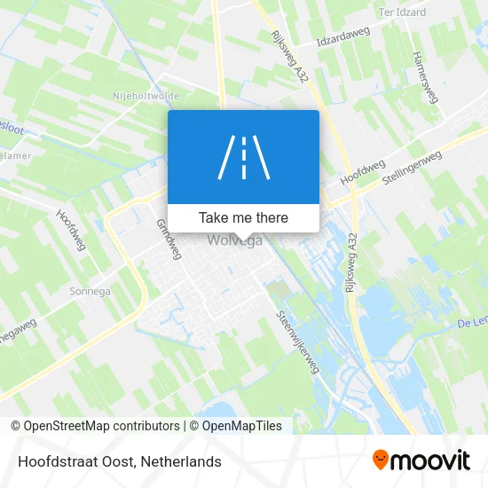 Hoofdstraat Oost map