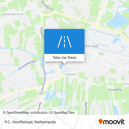 P.C. Hooftstraat map