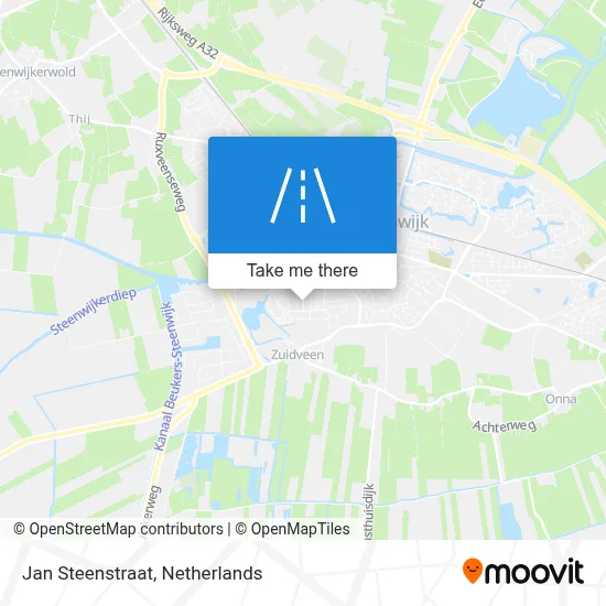 Jan Steenstraat map