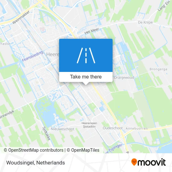 Woudsingel map