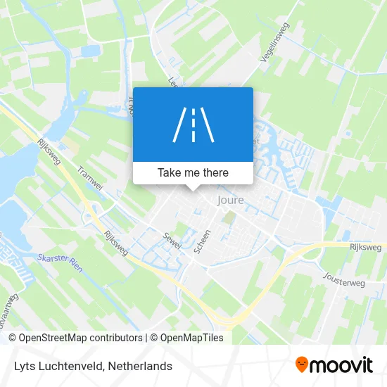 Lyts Luchtenveld map