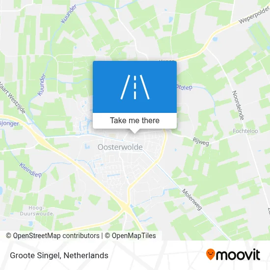 Groote Singel map