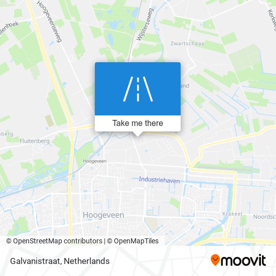 Galvanistraat map