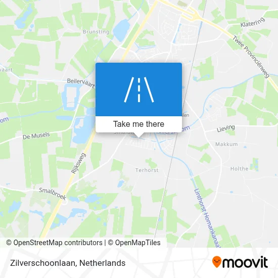 Zilverschoonlaan map