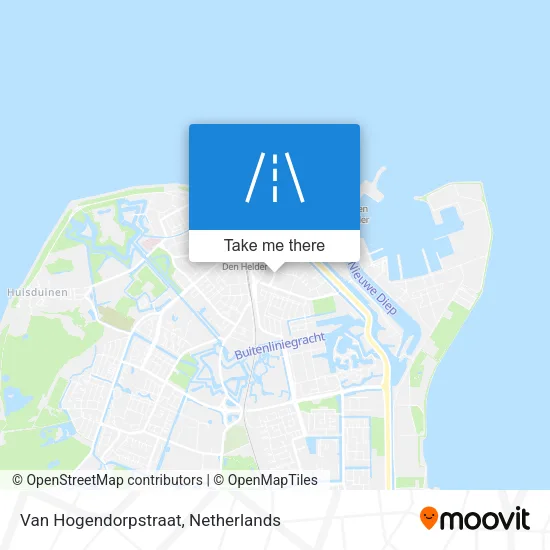 Van Hogendorpstraat map