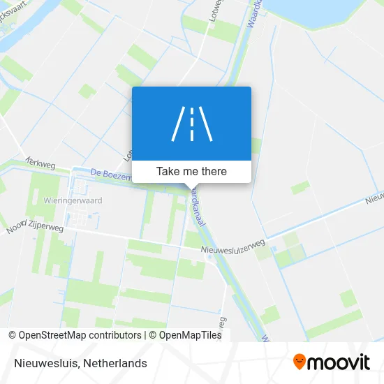 Nieuwesluis map