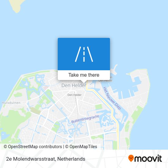 2e Molendwarsstraat map