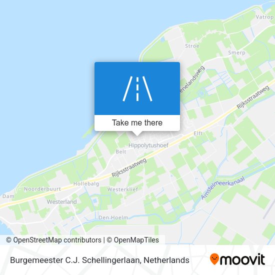 Burgemeester C.J. Schellingerlaan map