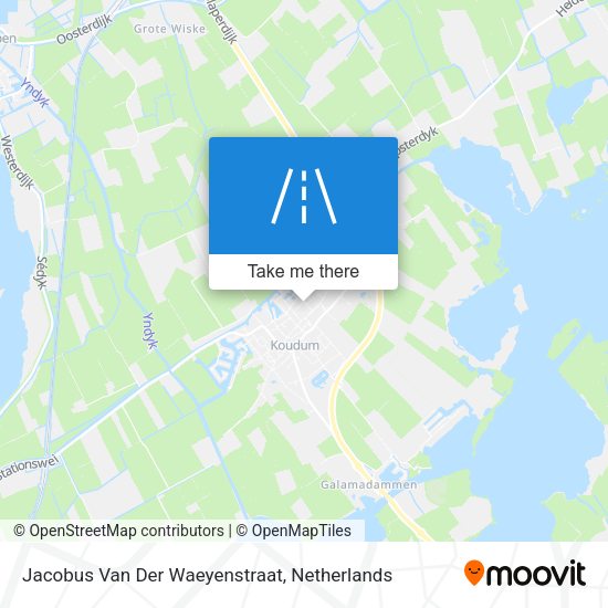 Jacobus Van Der Waeyenstraat map