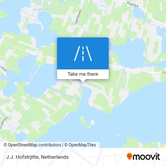 J.J. Hofstrjitte map