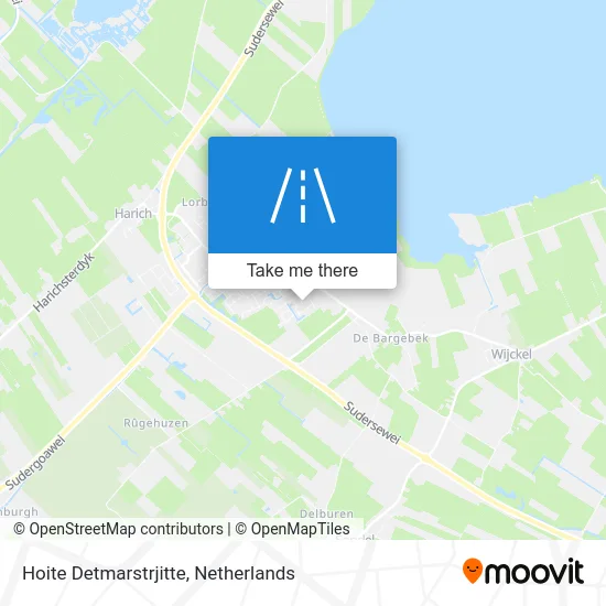 Hoite Detmarstrjitte map