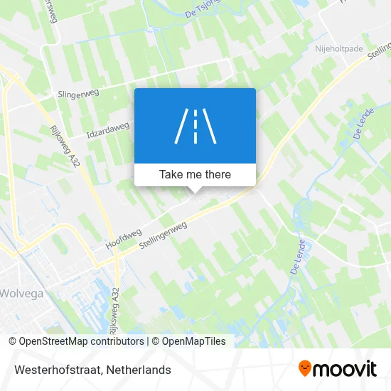 Westerhofstraat map