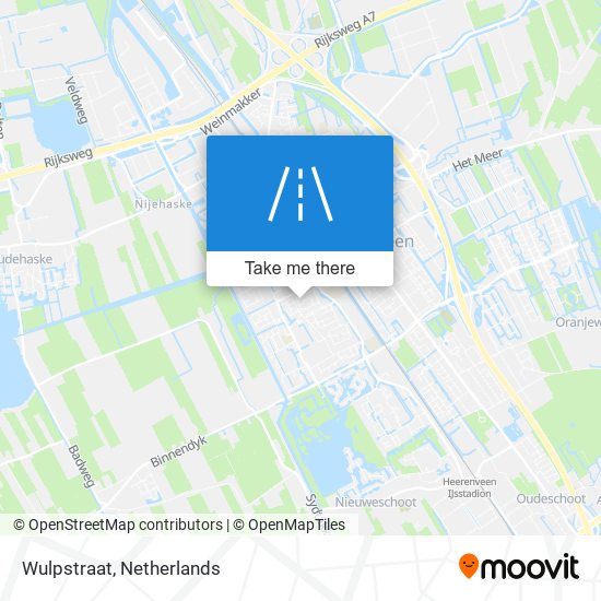 Wulpstraat map