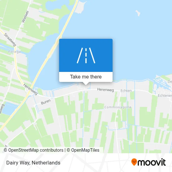 Zuivelweg map