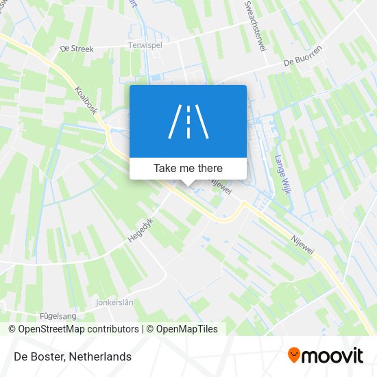 De Boster map