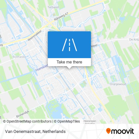 Van Oenemastraat map