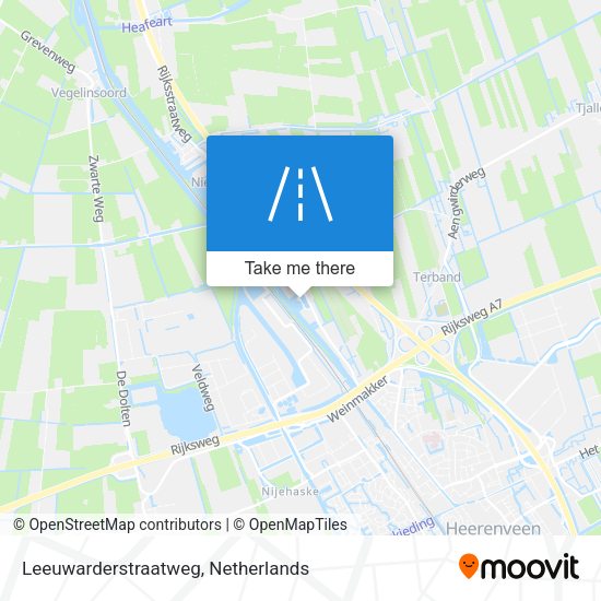 Leeuwarderstraatweg map