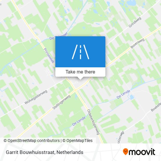 Garrit Bouwhuisstraat map