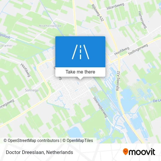 Doctor Dreeslaan map