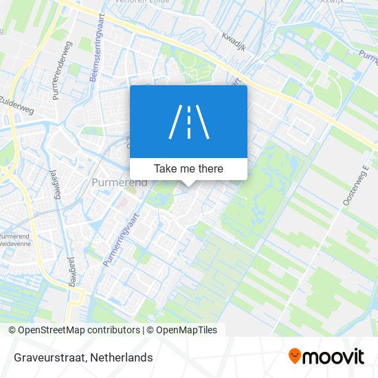 Graveurstraat map