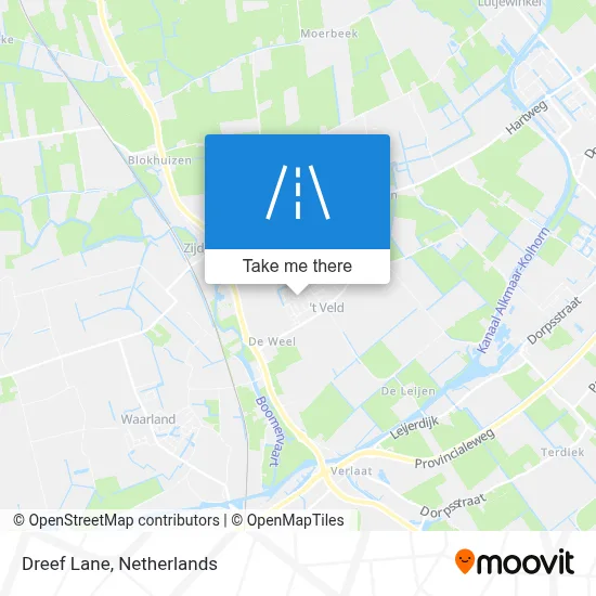 Dreeflaan map