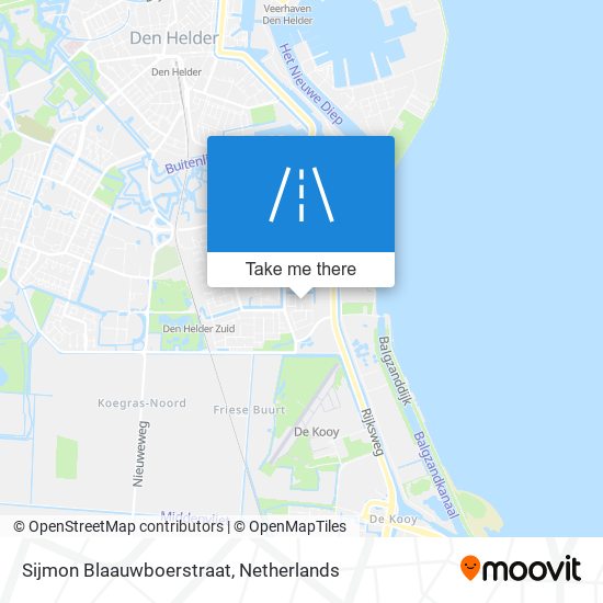 Sijmon Blaauwboerstraat map