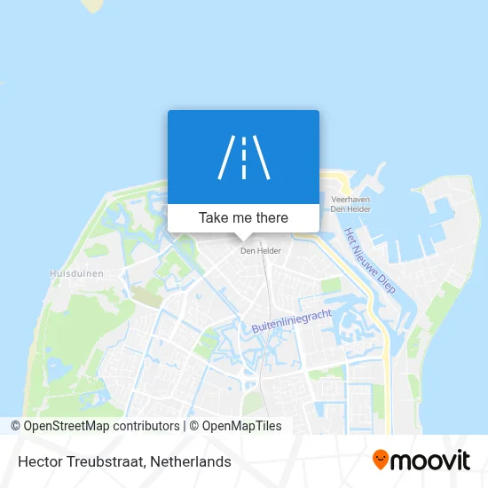 Hector Treubstraat map