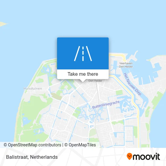 Balistraat map