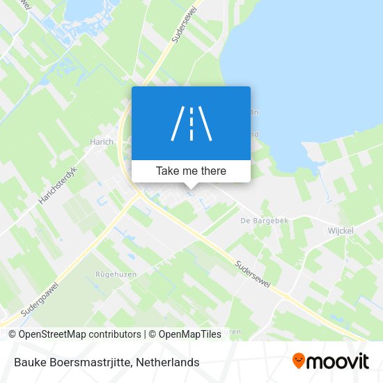 Bauke Boersmastrjitte map