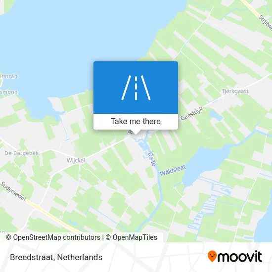 Breedstraat map