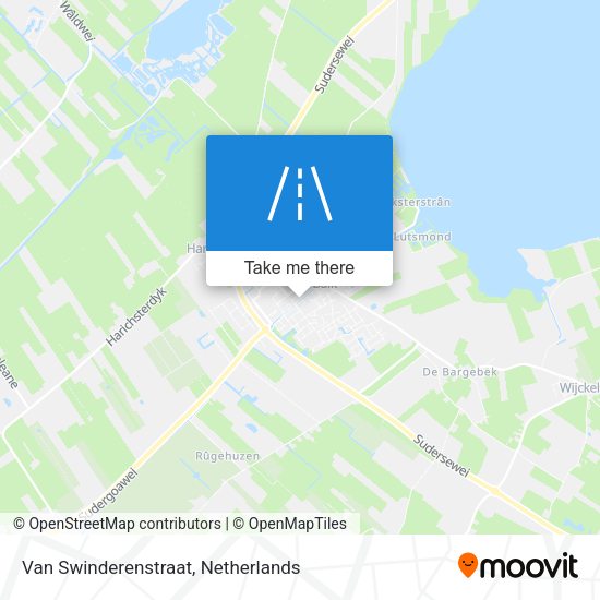 Van Swinderenstraat map