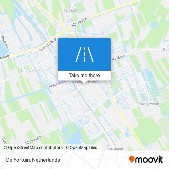 De Fortuin map