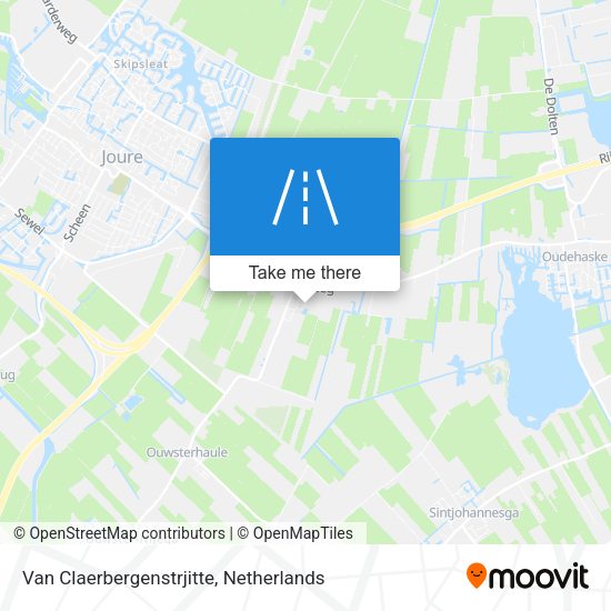 Van Claerbergenstrjitte map