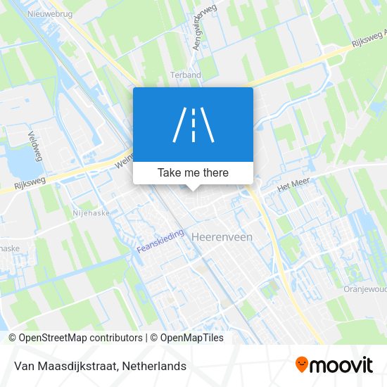 Van Maasdijkstraat map