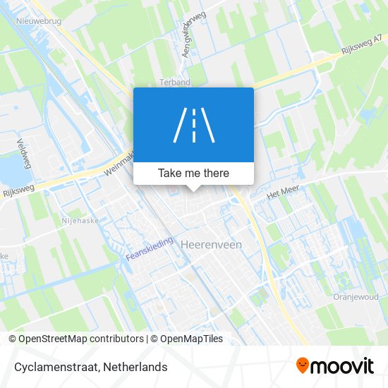 Cyclamenstraat map