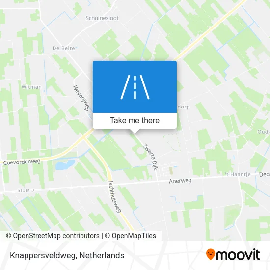 Knappersveldweg map