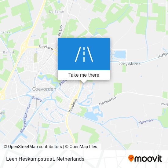 Leen Heskampstraat map