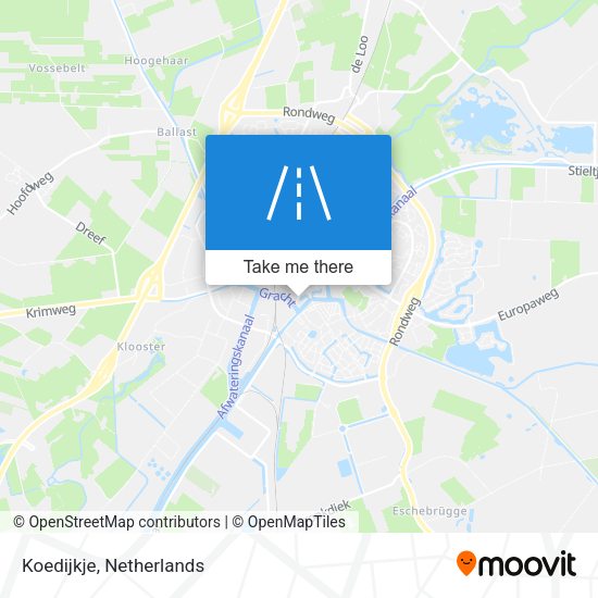 Koedijkje map